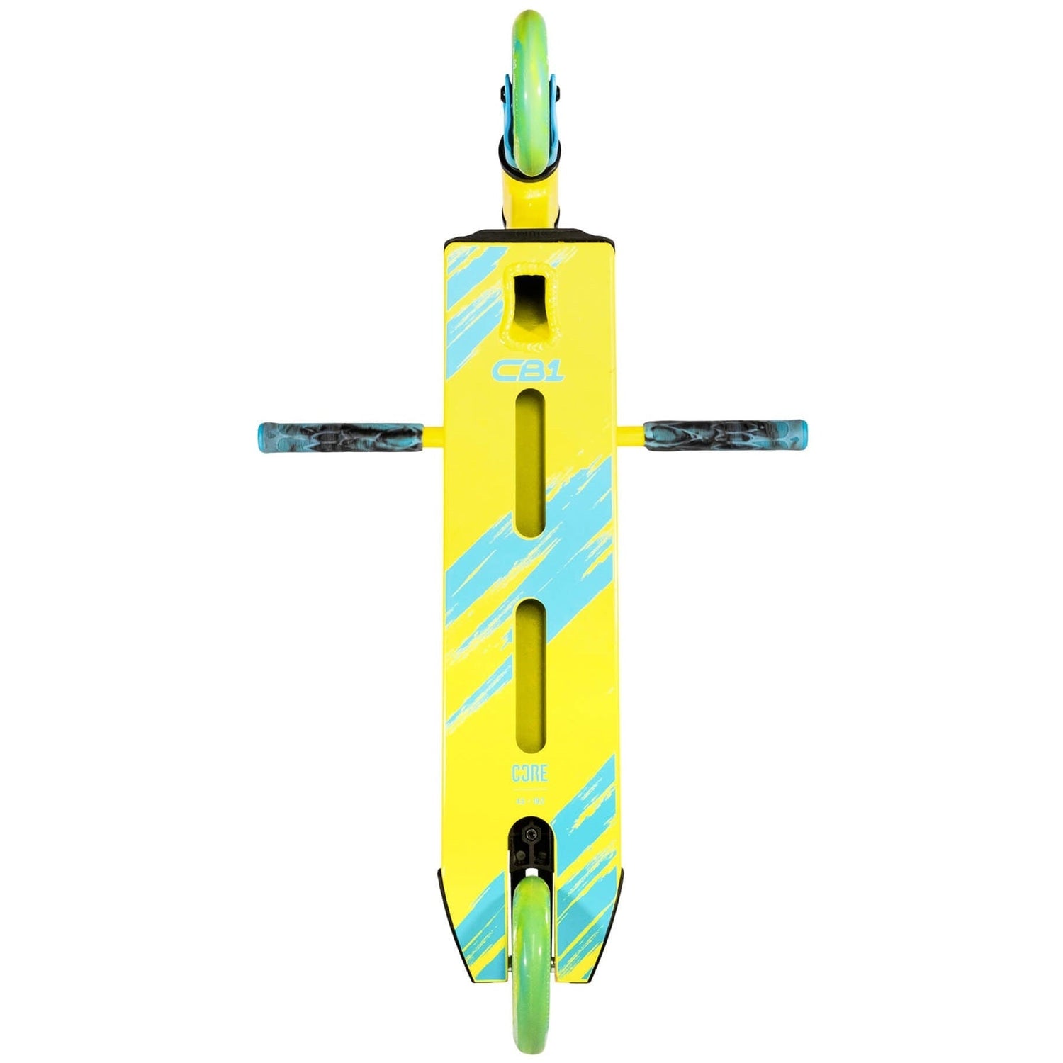 CORE CB1 Beginner Stunt Scooter - Highlighter Yellow/Blue