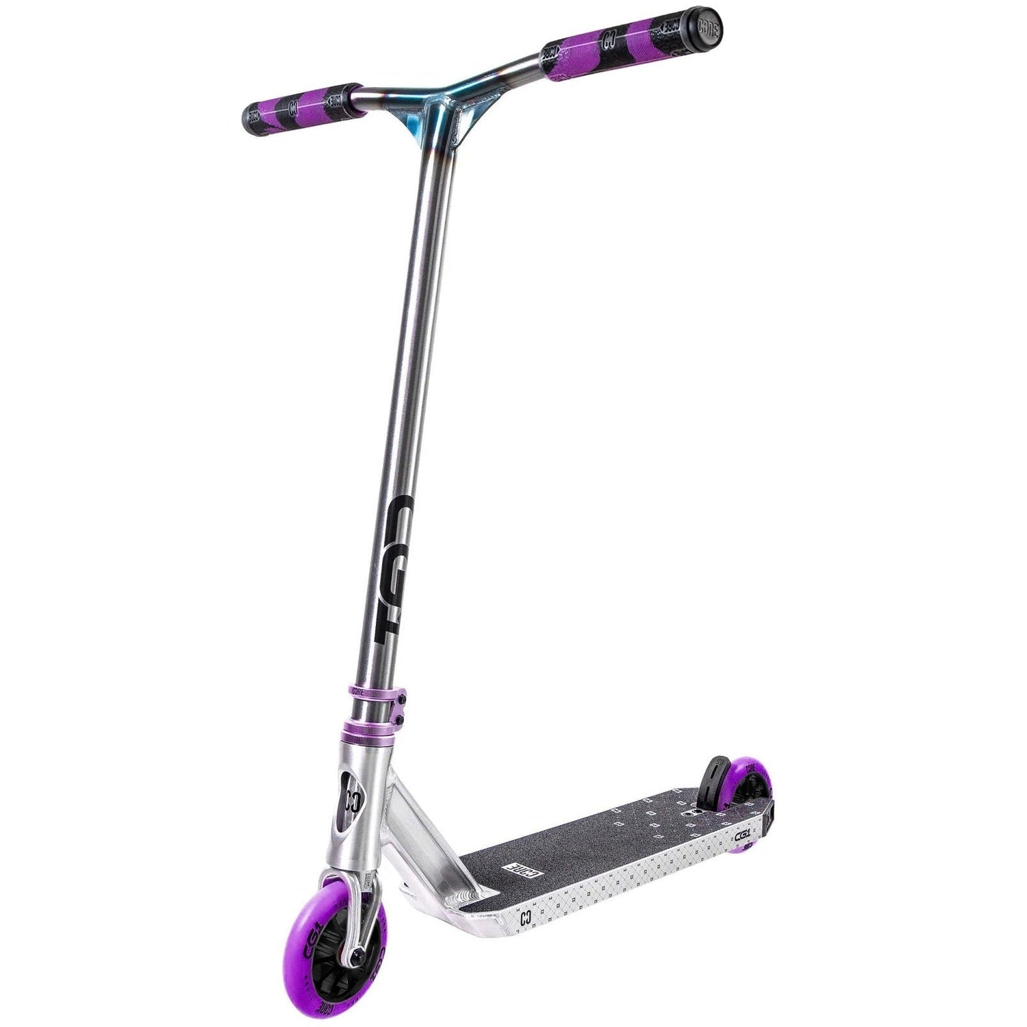 CORE CG1 Stunt Scooter - Raw/Purple