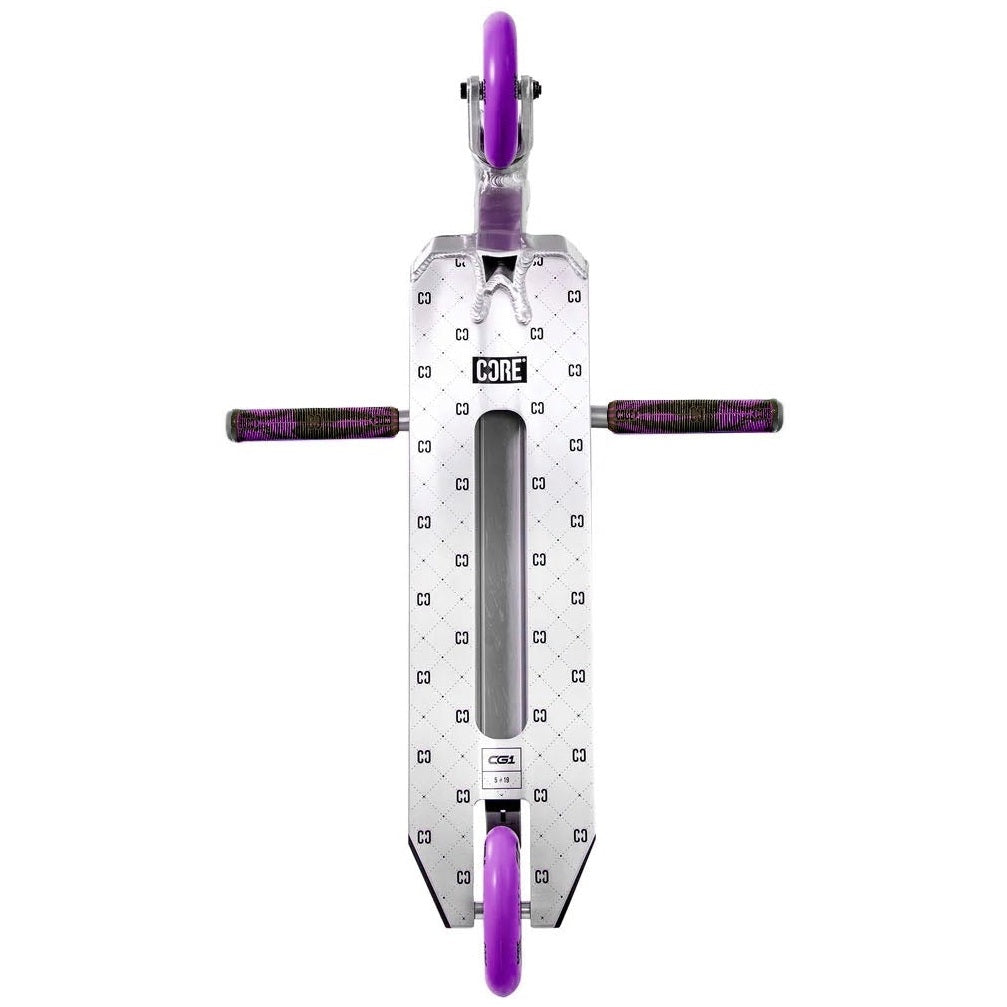 CORE CG1 Stunt Scooter - Raw/Purple