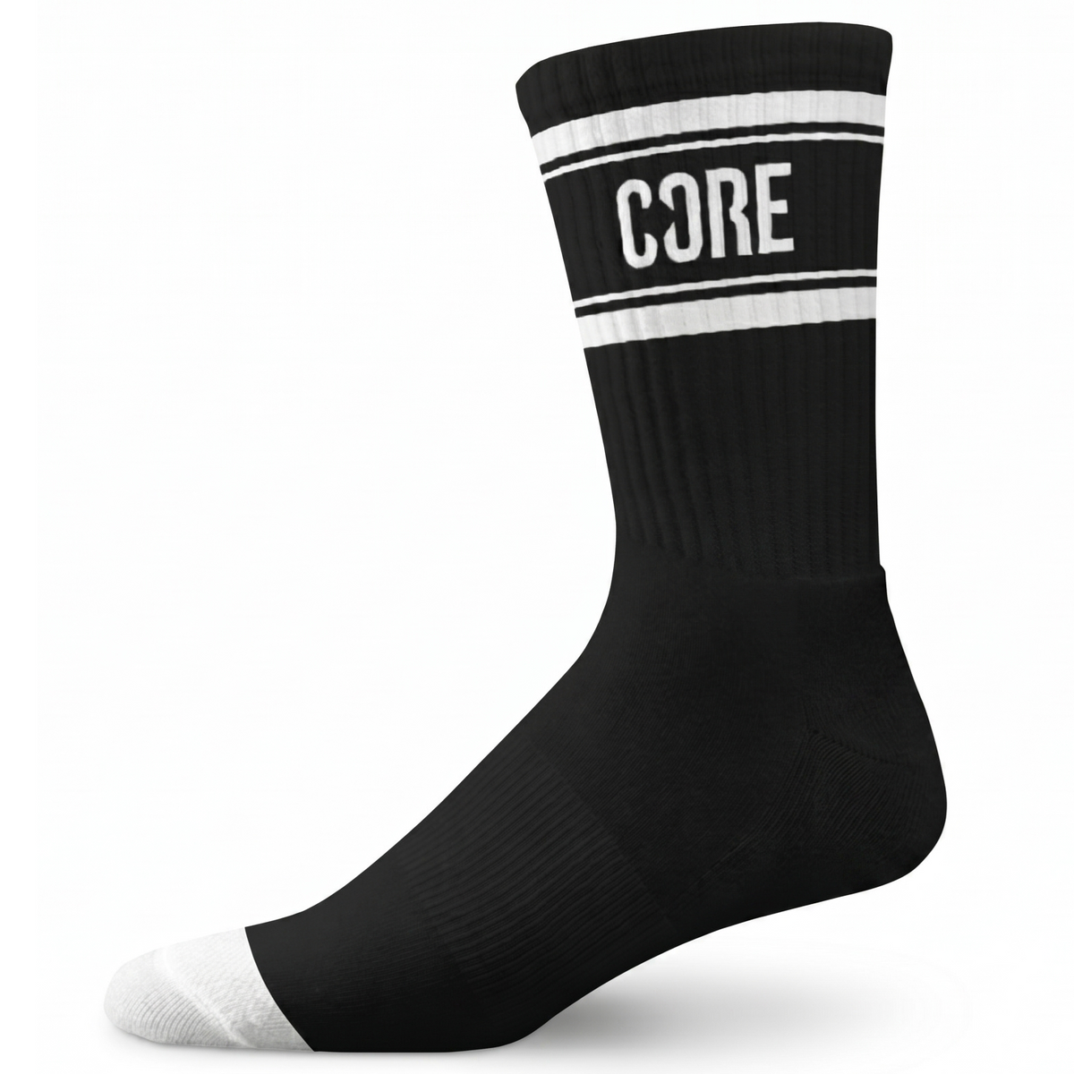 CORE Performance Crew Skate Socks - Classic Black