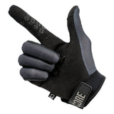 CORE Pro-Fit Velcro Protective Gloves - Reflective Black
