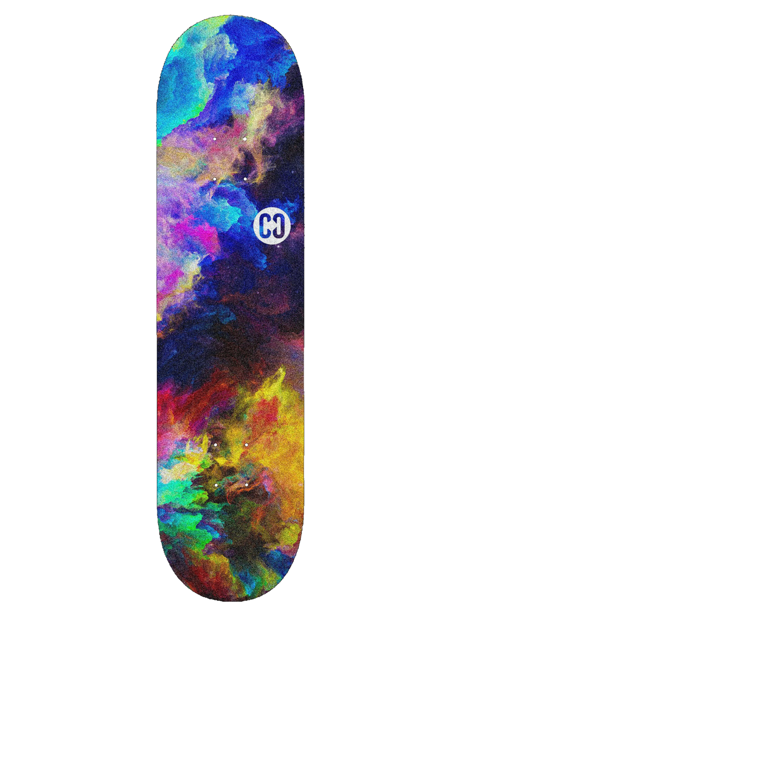 CORE Skateboard Grip Tape - Neon Galaxy