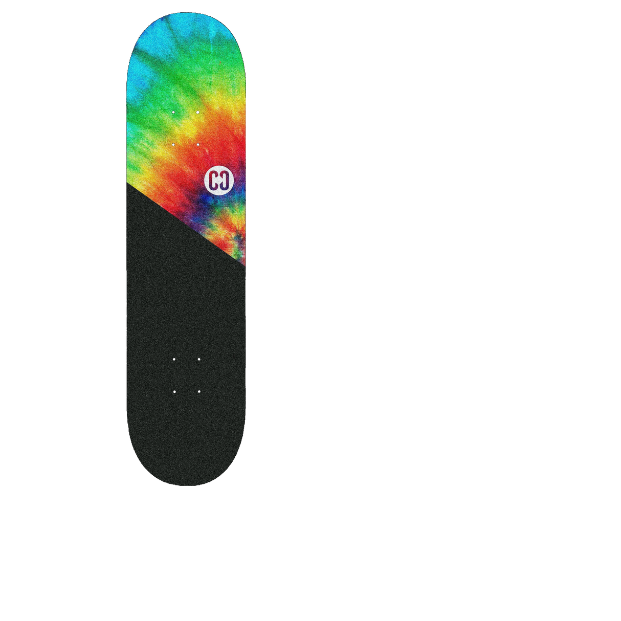 CORE Skateboard Grip Tape - Split Tie Dye