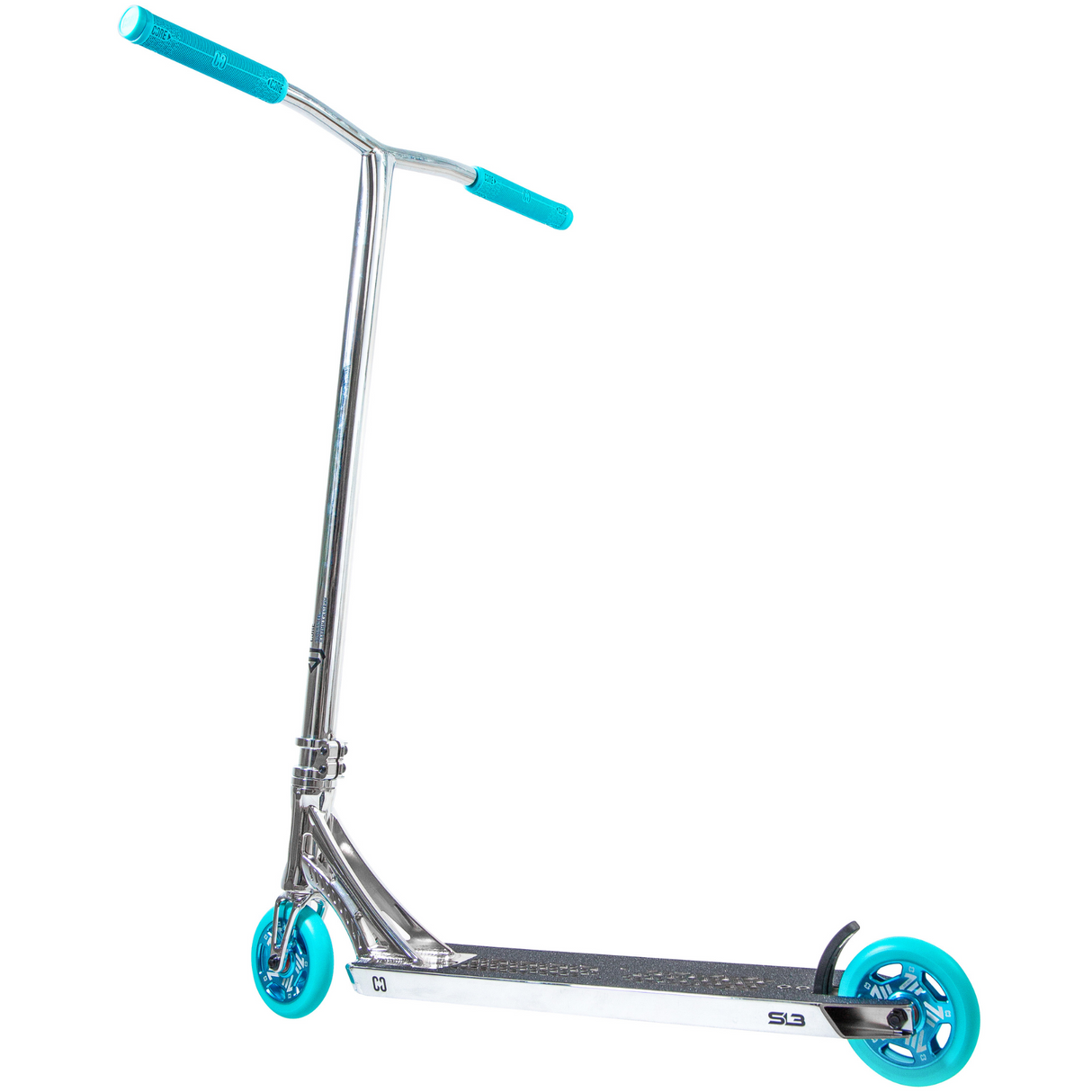 CORE SL3 Stunt Scooter - Chrome/Teal