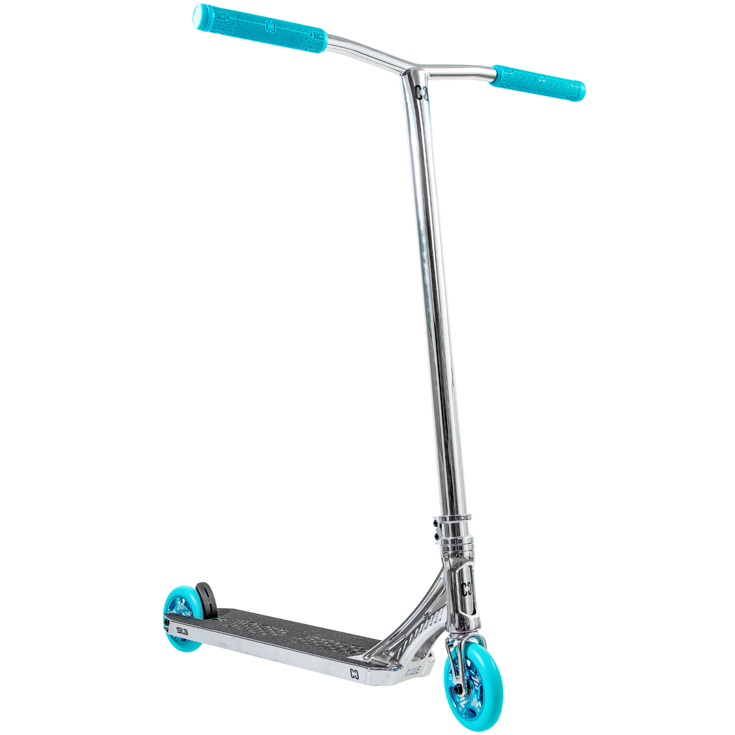 CORE SL3 Stunt Scooter - Chrome/Teal
