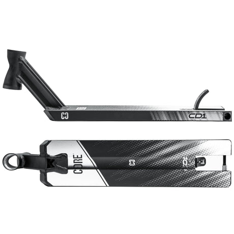 CORE CD1 Scooter Deck - Black/Chrome 19" x 4.5"