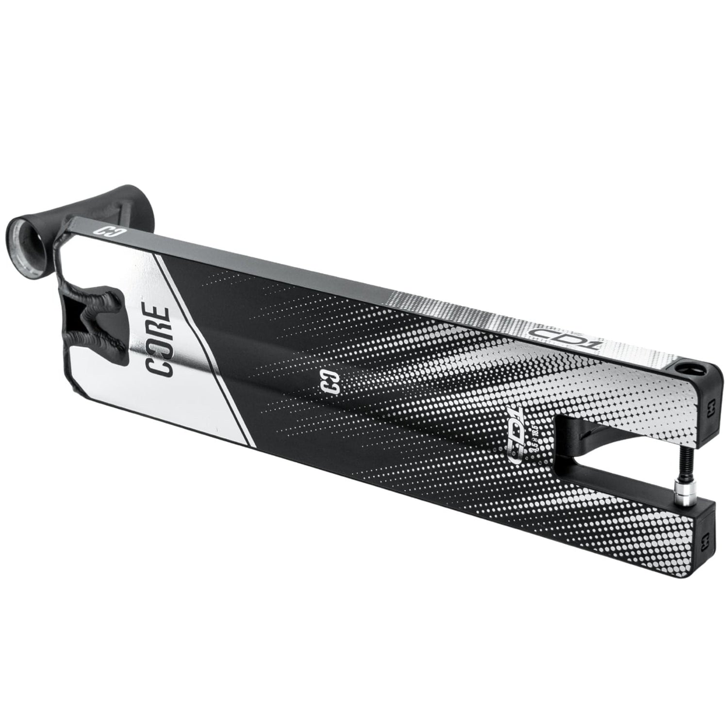 CORE CD1 Scooter Deck - Black/Chrome 19" x 4.5"