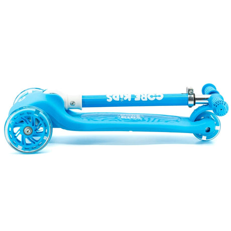 CORE Kids Foldy Light Up Folding Scooter - Blue