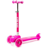 CORE Kids Foldy Light Up Folding Scooter - Pink