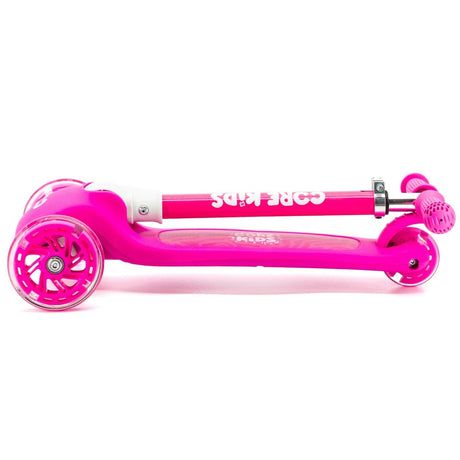 CORE Kids Foldy Light Up Folding Scooter - Pink