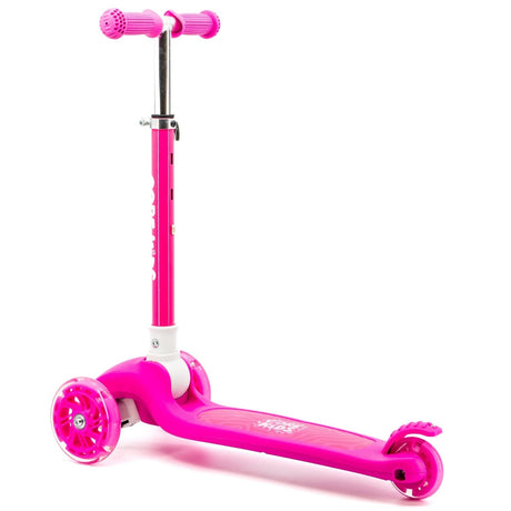 CORE Kids Foldy Light Up Folding Scooter - Pink