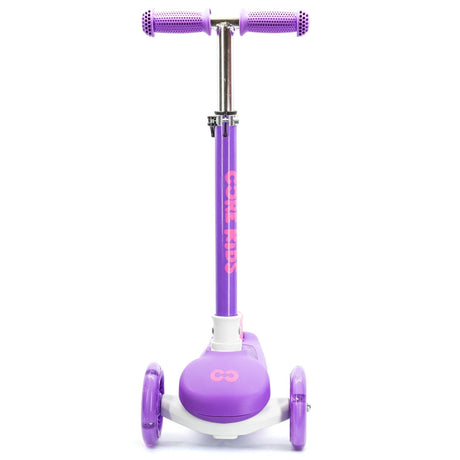CORE Kids Foldy Light Up Folding Scooter - Purple