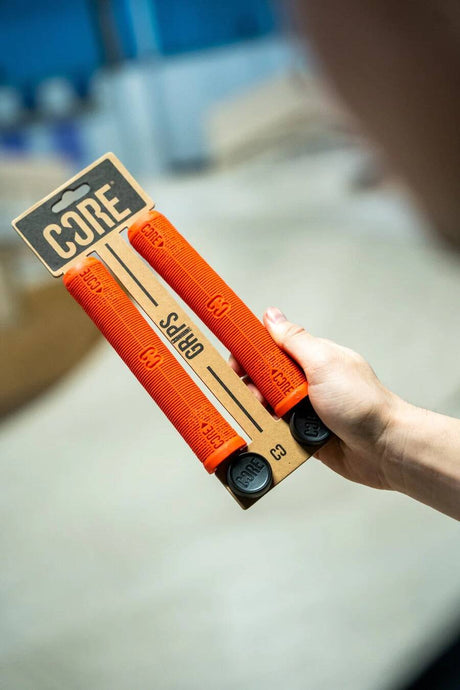 CORE Skinny Boy 170mm Scooter Grips - Red