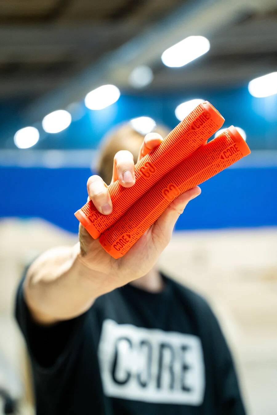 CORE Skinny Boy 170mm Scooter Grips - Red
