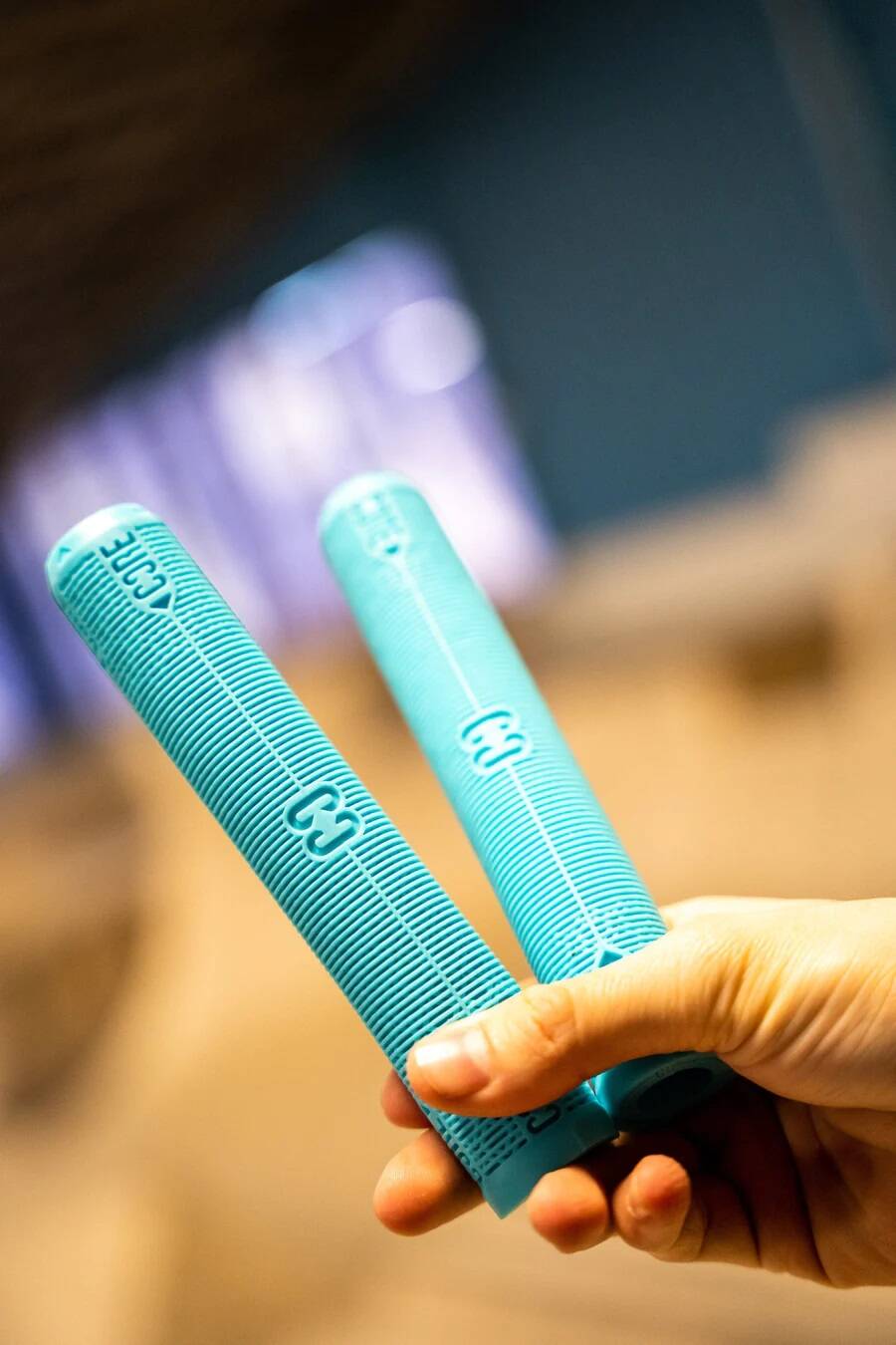 CORE Skinny Boy 170mm Scooter Grips - Teal