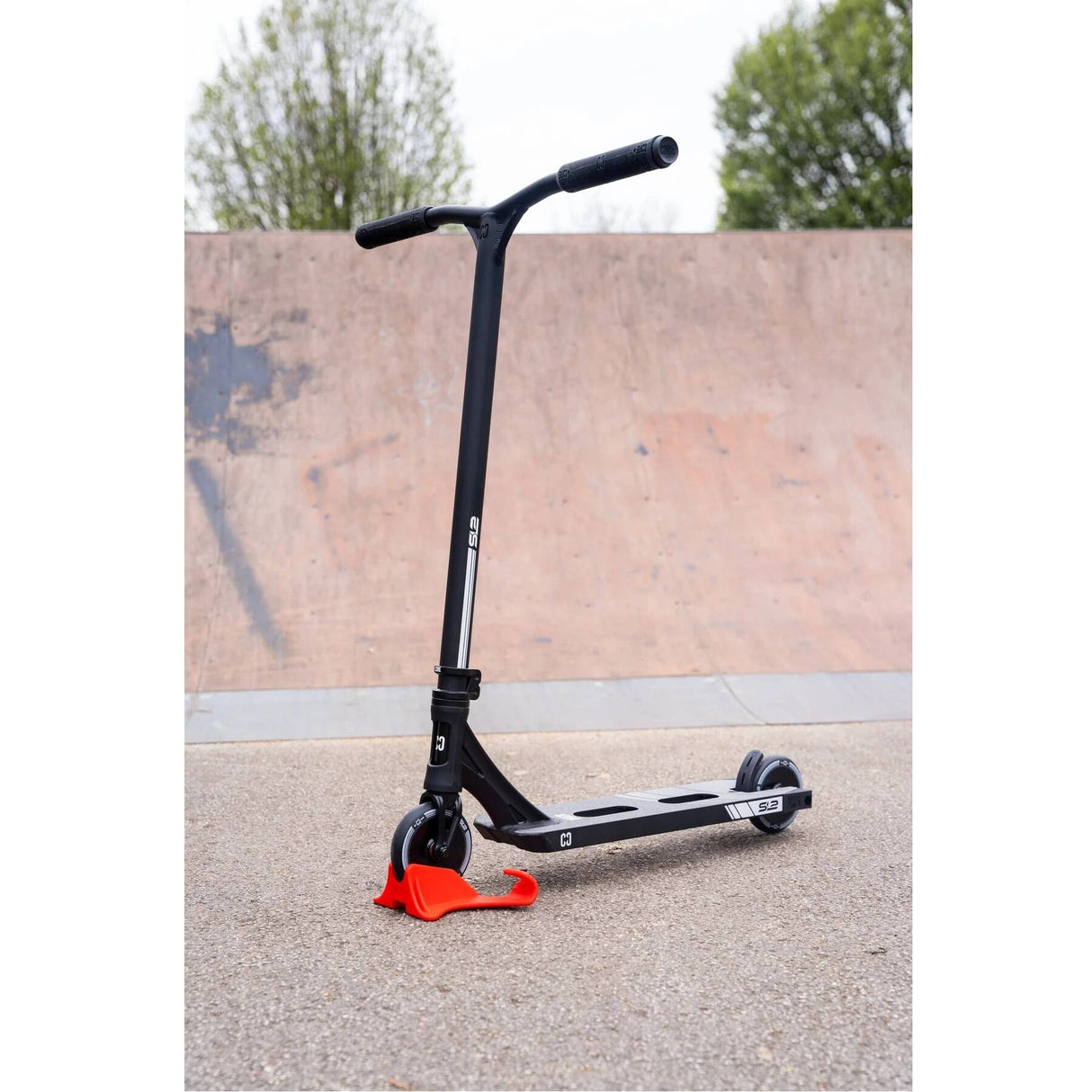 CORE Wall and Floor Scooter Stand - Red