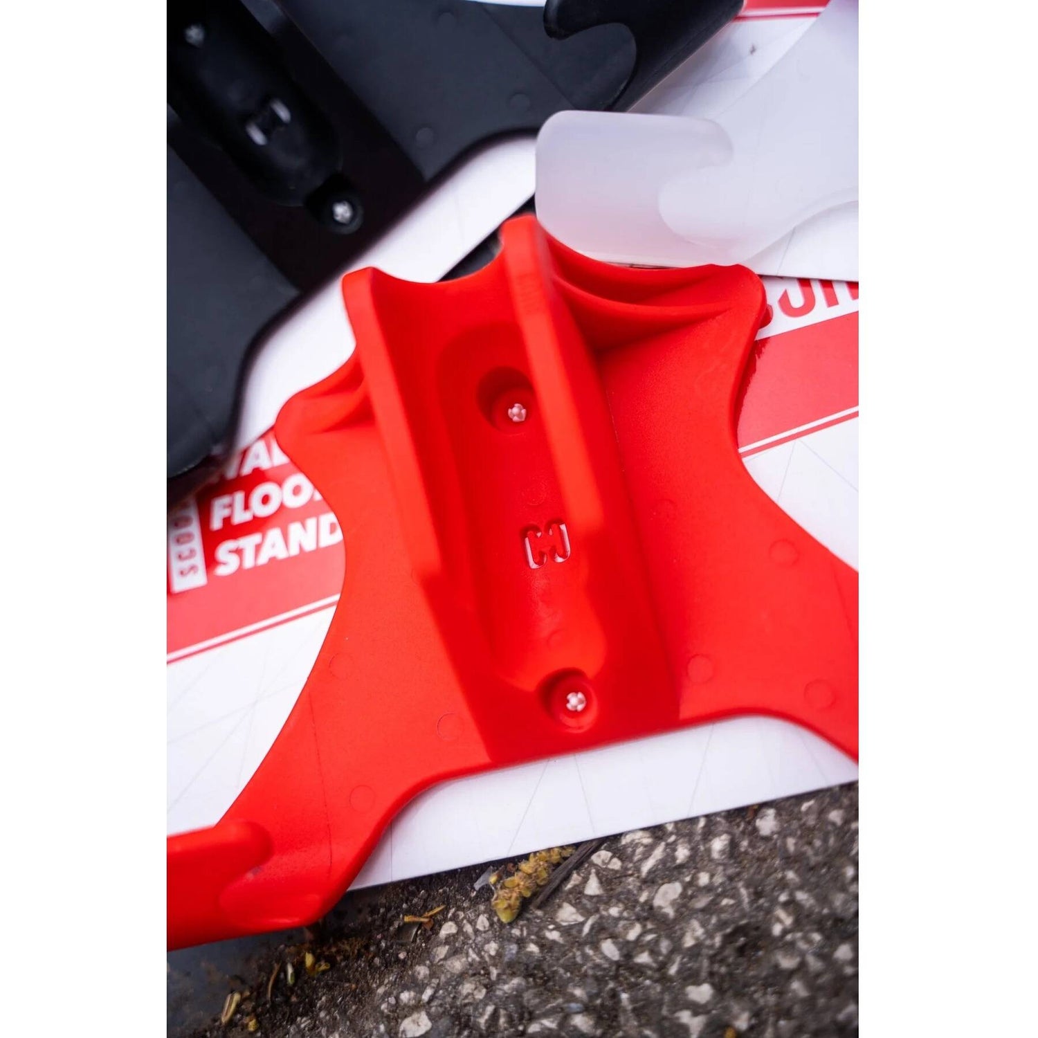 CORE Wall and Floor Scooter Stand - Red