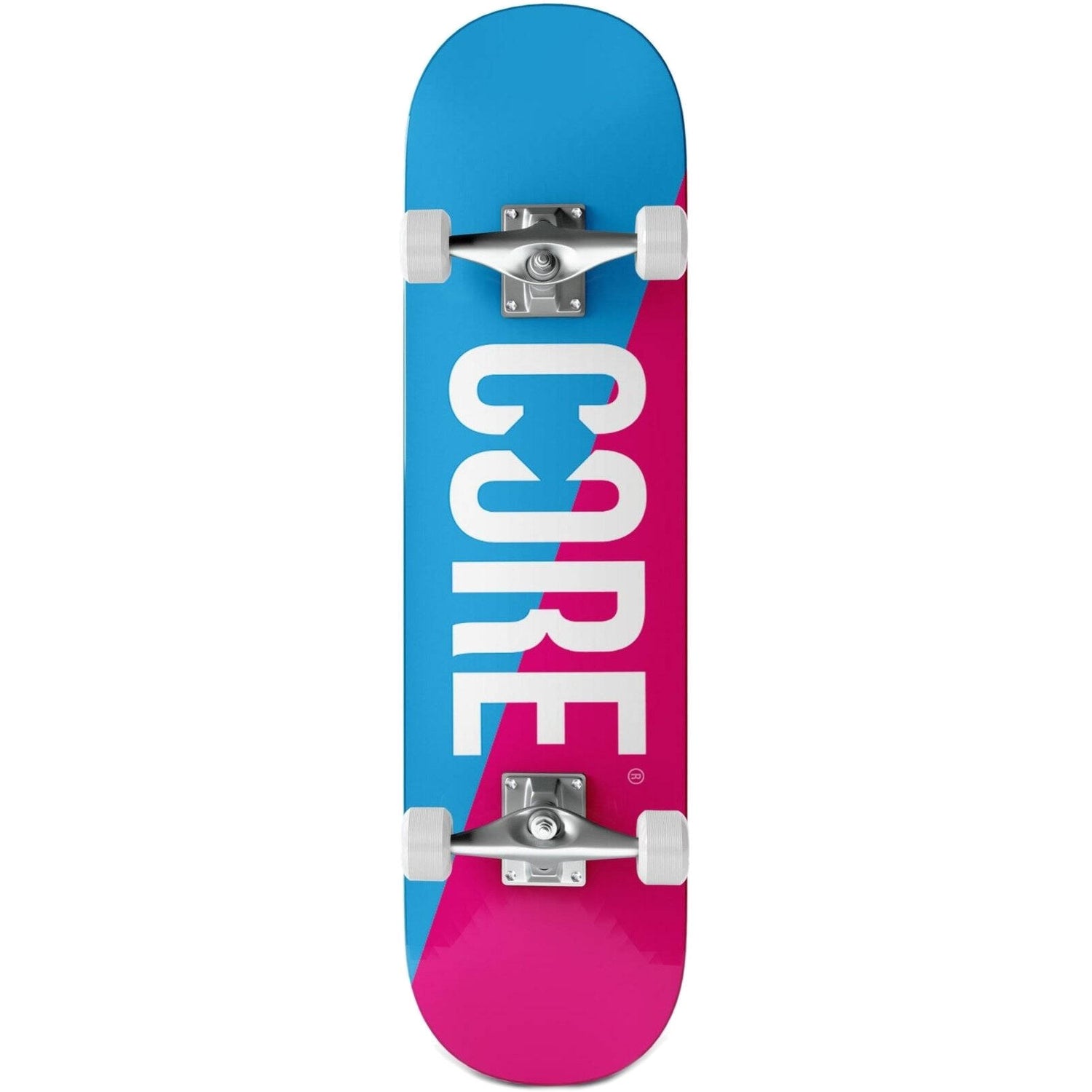 CORE Split Complete Skateboard - 7.75" Pink / Blue