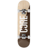 CORE C2 Split Complete Skateboard - Raw 7.75"