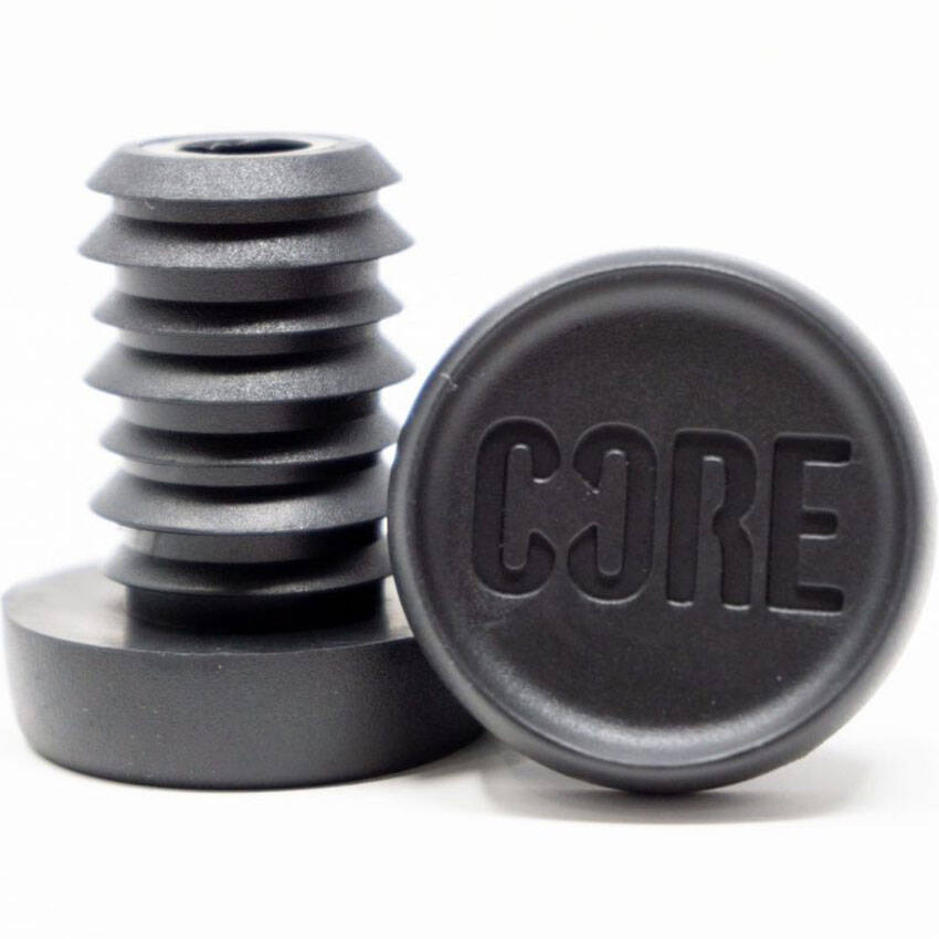 CORE Alu Bar Ends (Pair) - Black
