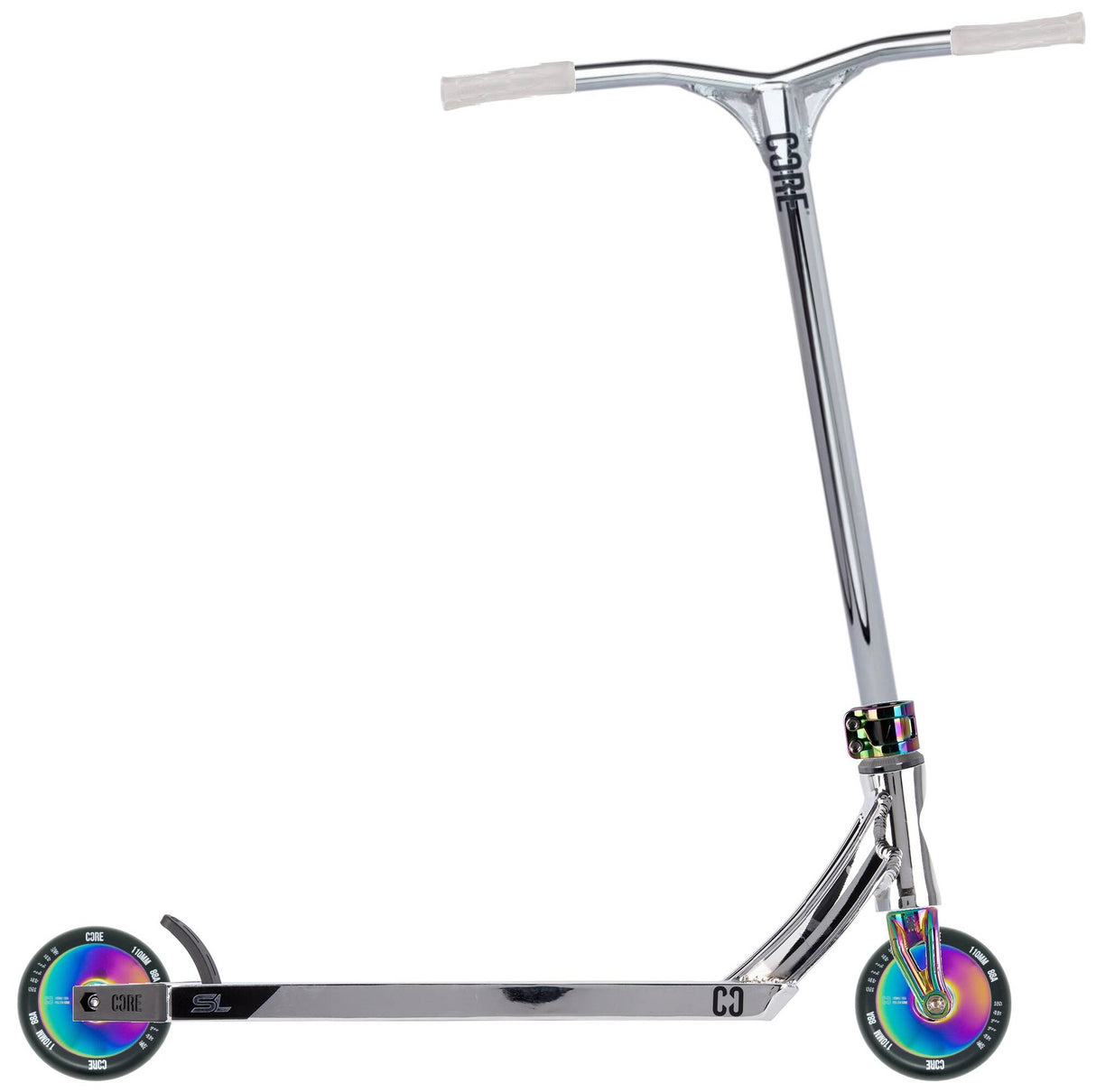 CORE SL Custom Stunt Scooter - Chrome/Neochrome