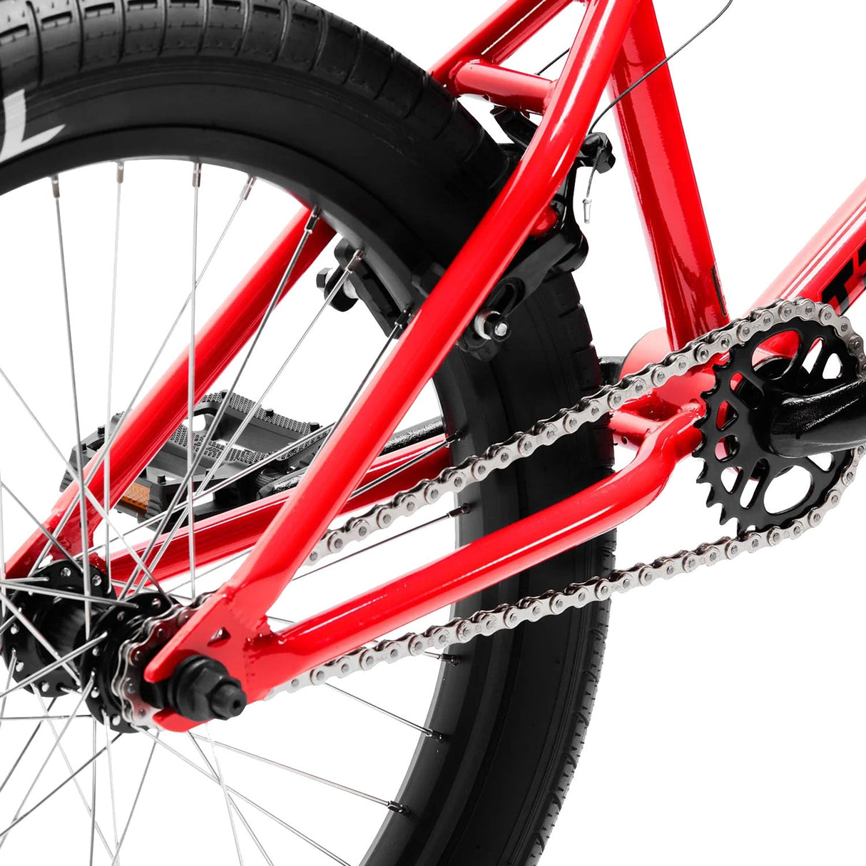 Tribal Spear V2 20" Complete BMX - Red