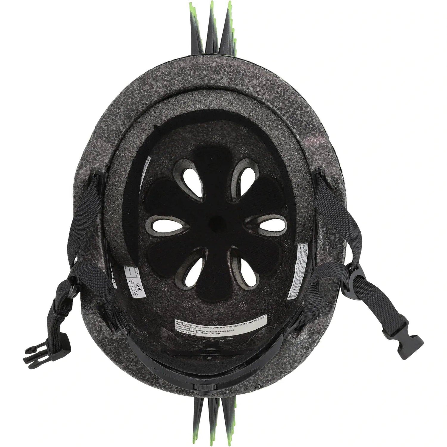 C-Preme Raskullz Helmet - T-Rex Bonz Mohawk