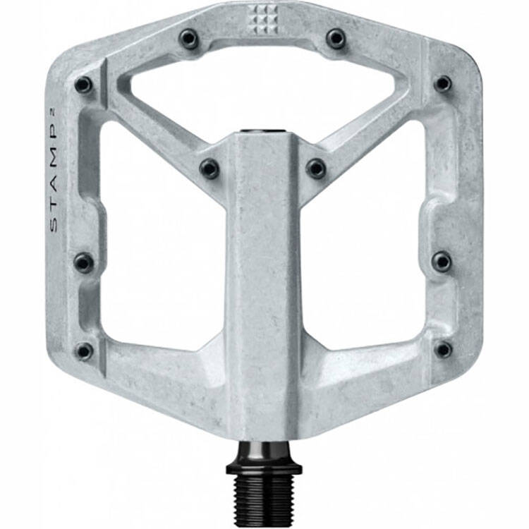 Crankbrothers Stamp 2 Small Pedals - Raw Silver