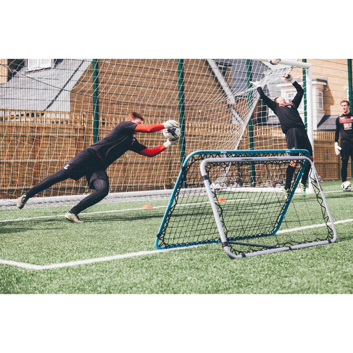 Crazy Catch Professional Double Trouble Ball Rebounder Net