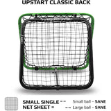 Crazy Catch Upstart Classic Ball Rebounder Net - 3 Ball Set