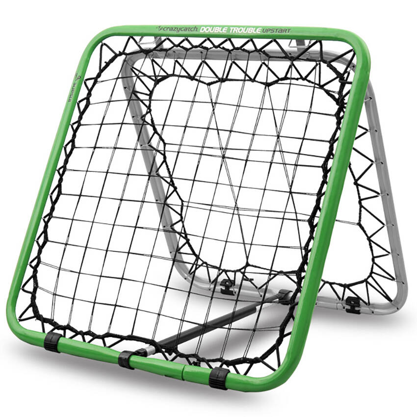 Crazy Catch Upstart Double Trouble Ball Rebounder Net