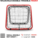 Crazy Catch Wildchild Double Trouble Ball Rebounder Net