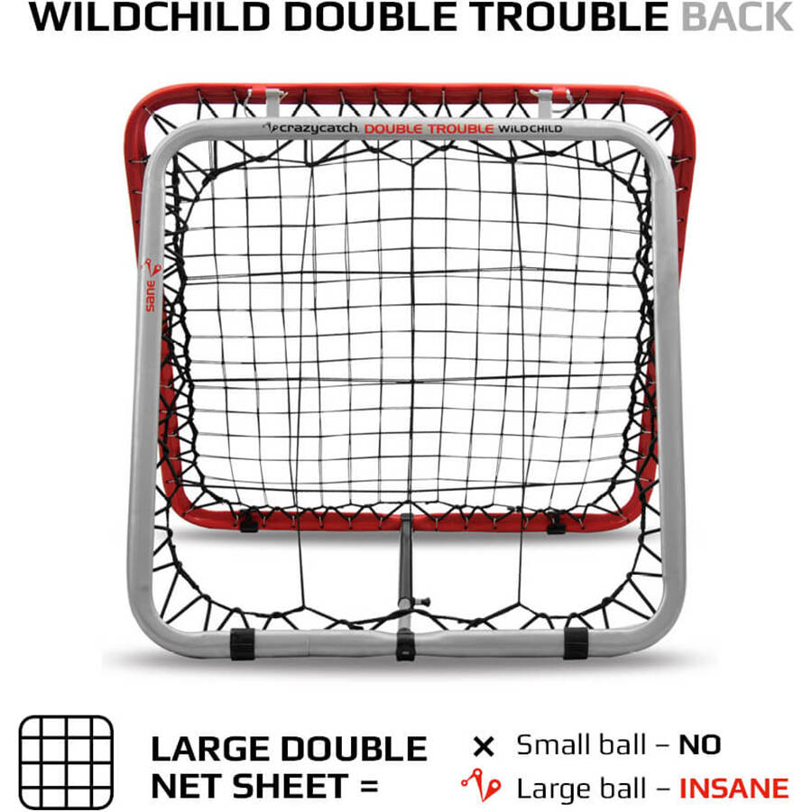 Crazy Catch Wildchild Double Trouble Ball Rebounder Net
