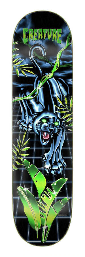 Creature Everslick Prowler Skateboard Deck - Multi 8.12"