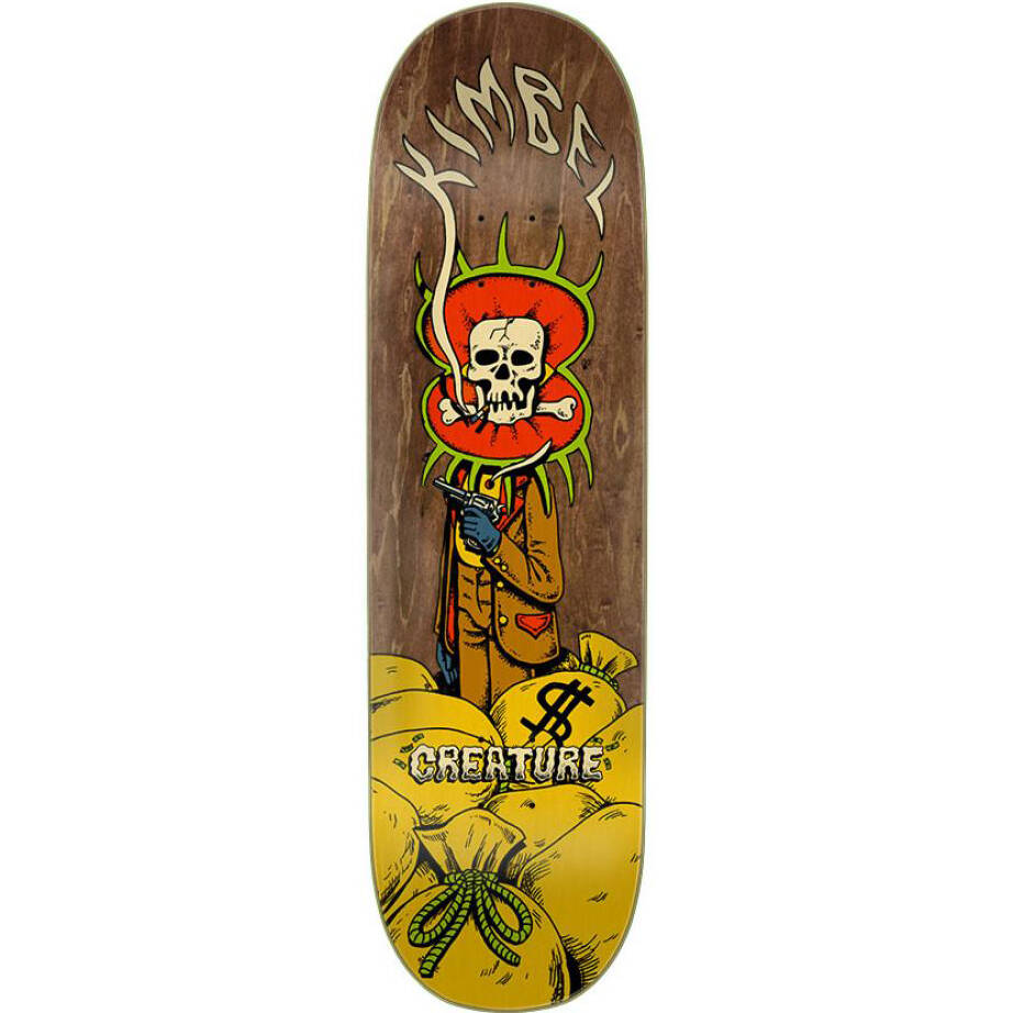 Creature Kimbel Heist Skateboard Deck - Multi 9"