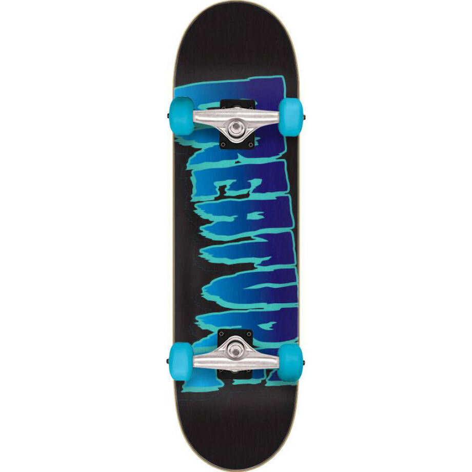 Creature Logo Micro Complete Skateboard - Blue 7.5"