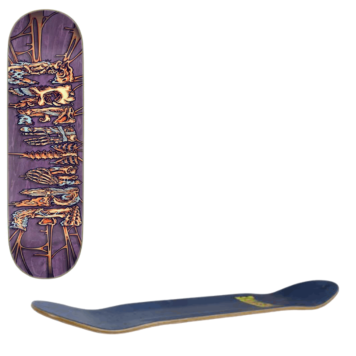 Creature Catacomb Relic Skateboard Deck - 8"