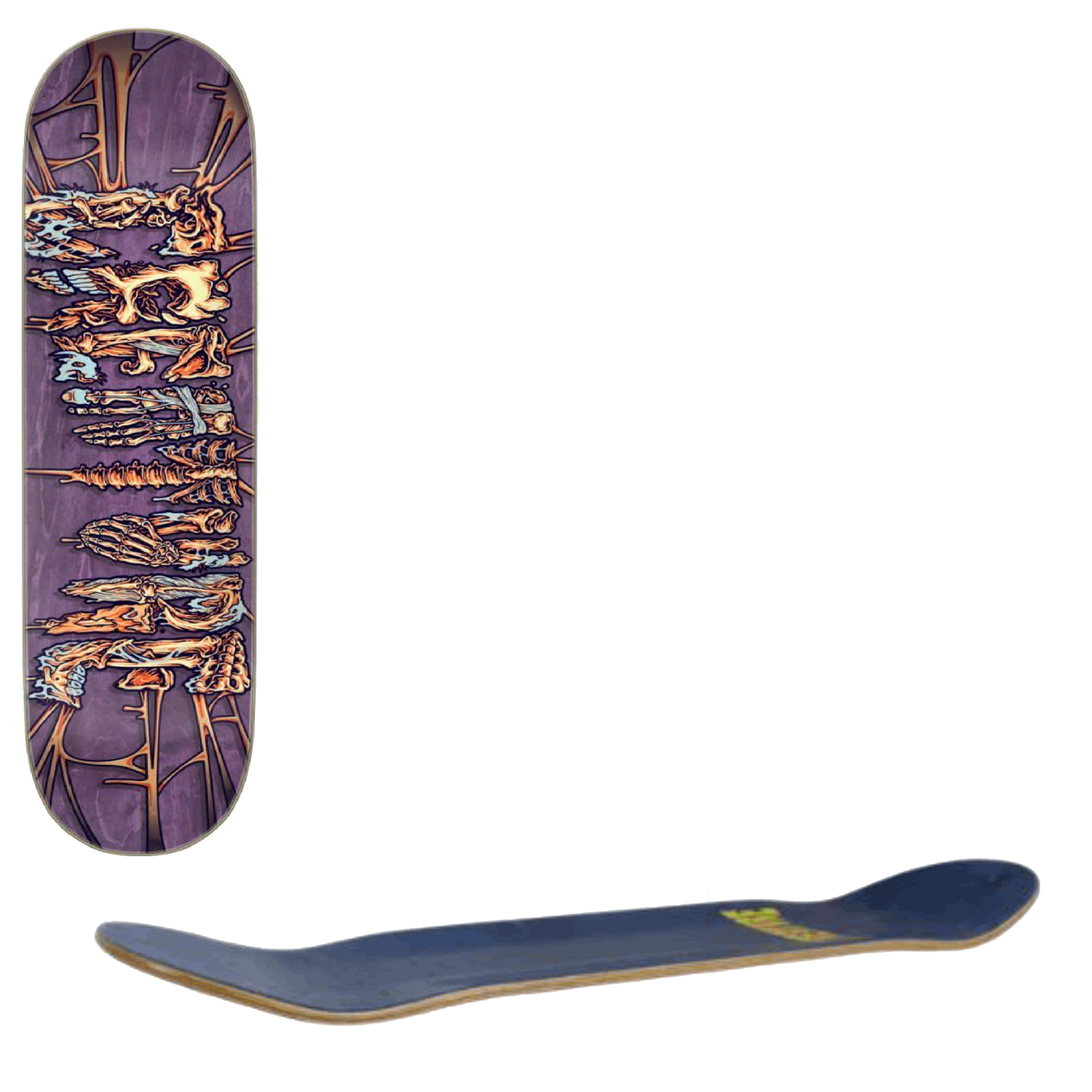 Creature Catacomb Relic Skateboard Deck - 8"
