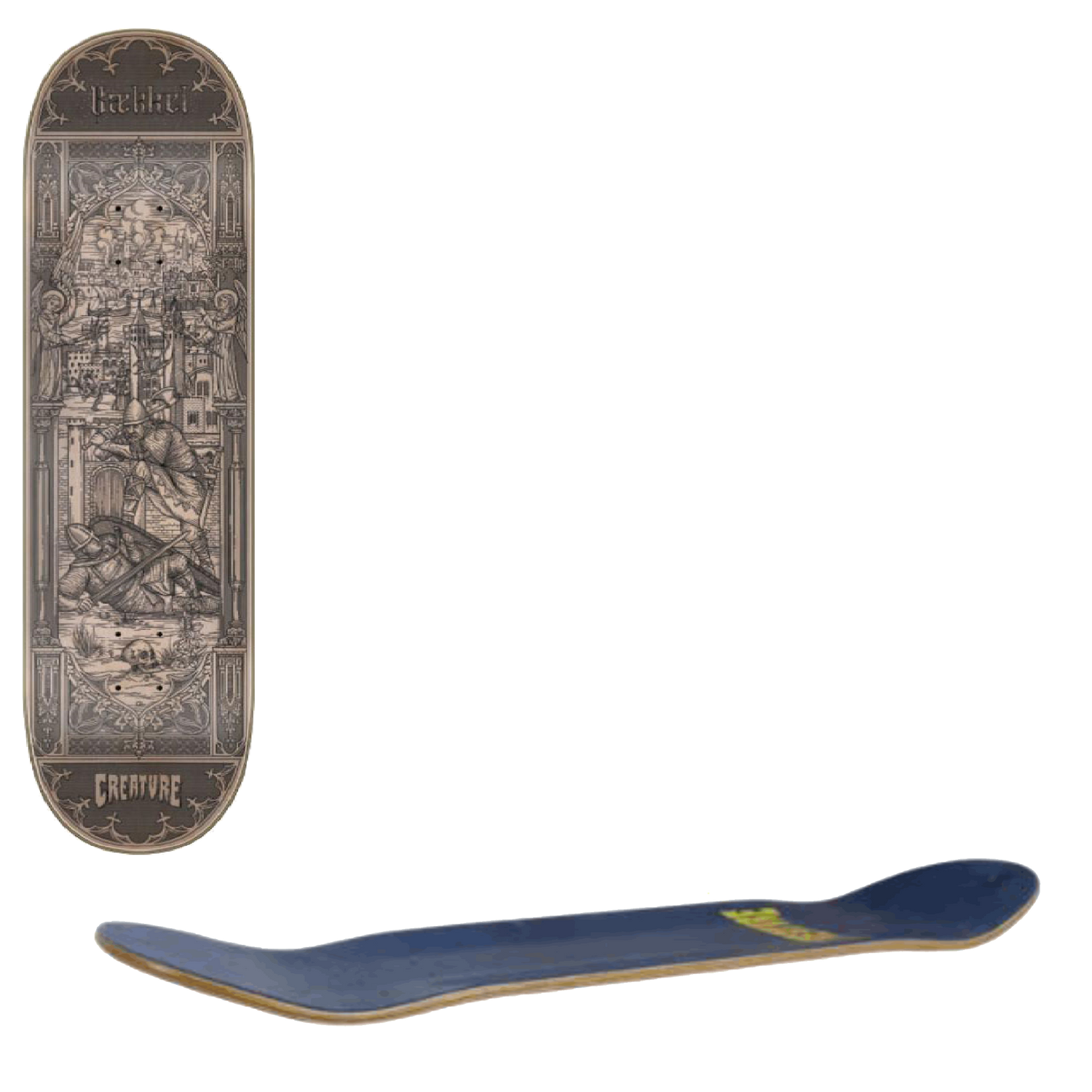 Creature Baekkel Skirmish Skateboard Deck - 8.6"