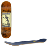 Creature Deathcard Birch Skateboard Deck - Orange 8"