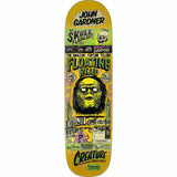 Creature Gardner Floating Head Skateboard Deck 8.59"