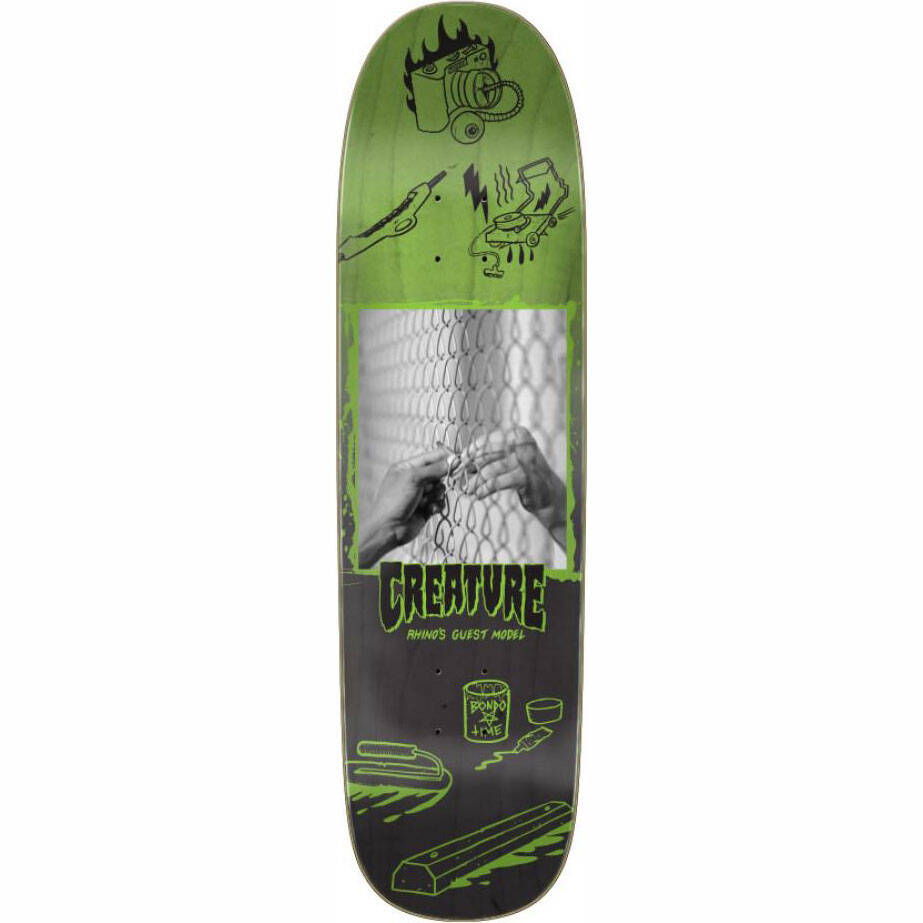 Creature Rhino Guest Capture Skateboard Deck - 8.65"