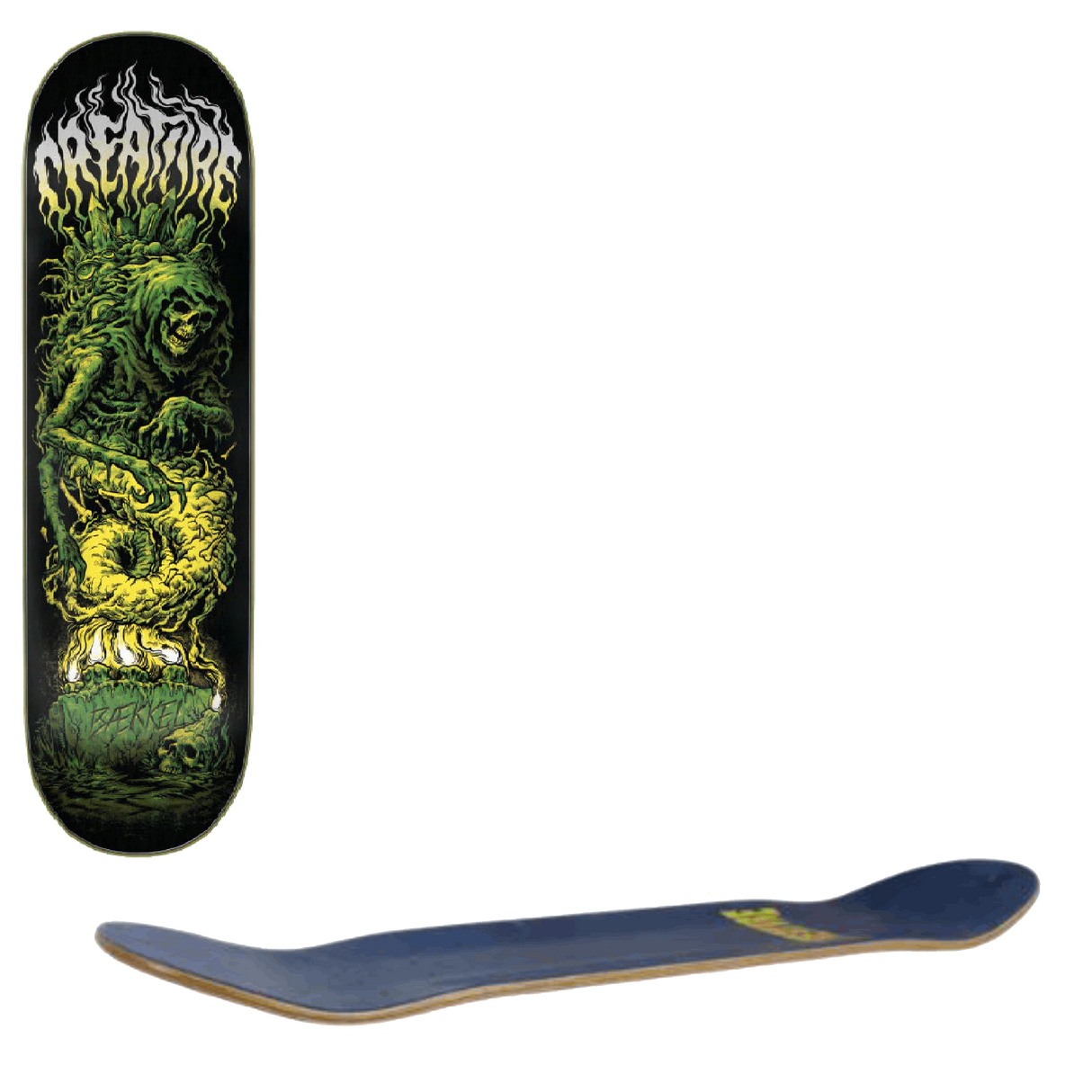 Creature Baekkel Graveyard Skateboard Deck - 8.375"