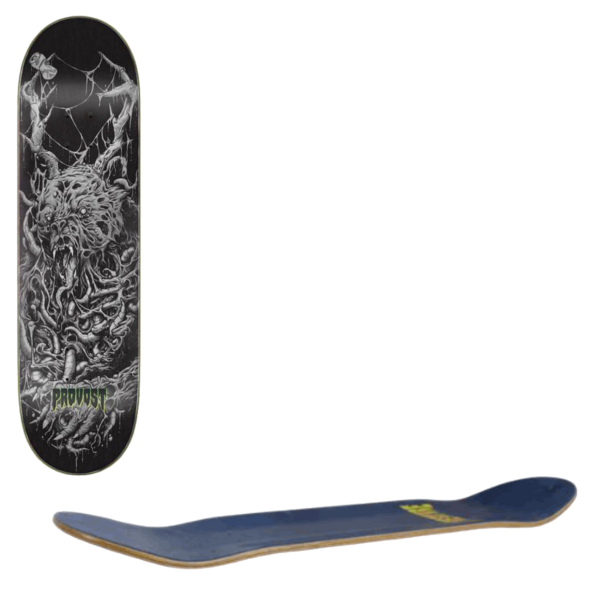 Creature Provost Beer Skateboard Deck - Black 8.47"
