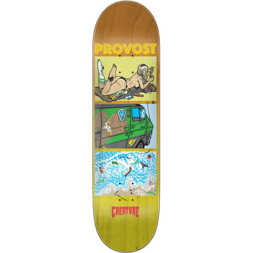 Creature Provost Hesh Coast Skateboard Deck - 8.47"