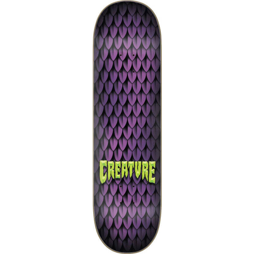 Creature Russell Serpent Skull Skateboard Deck - 8.6"