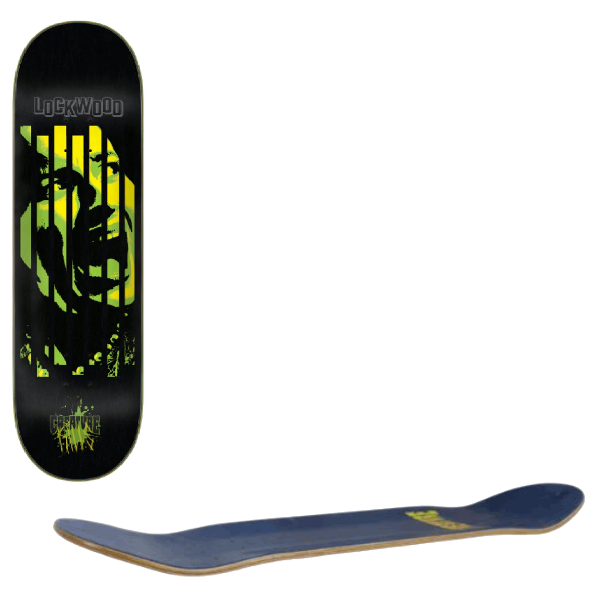 Creature VX Lockwood Scream Skateboard Deck - 8.25"