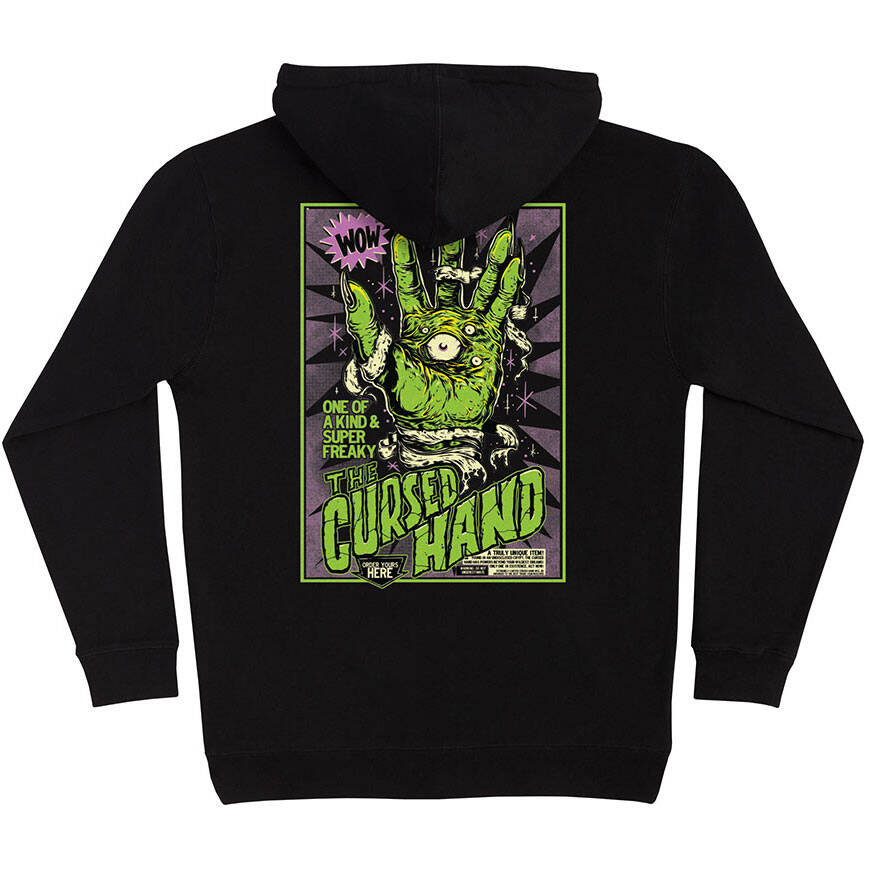 Creature Cursed Hand Hoodie - Black