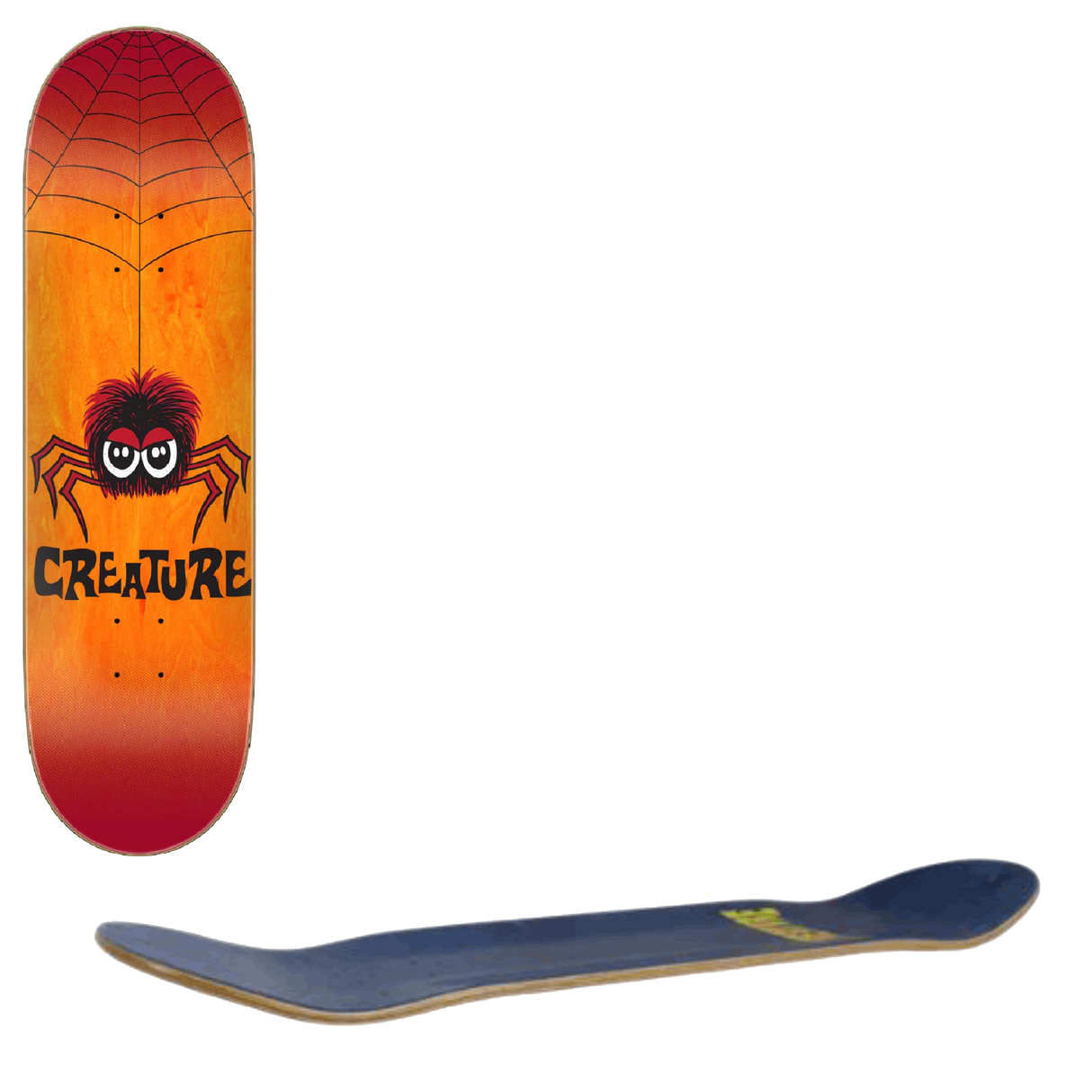 Creature Birch Spider Mini Skateboard Deck - 7.75"