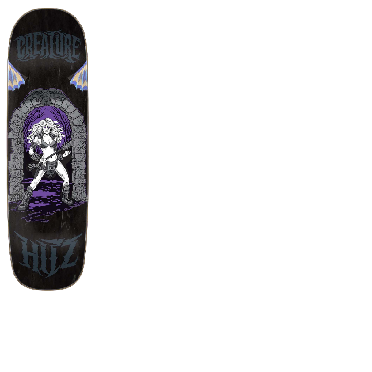 Creature Hitz Battle Gate Pro Skateboard Deck - 9.08"